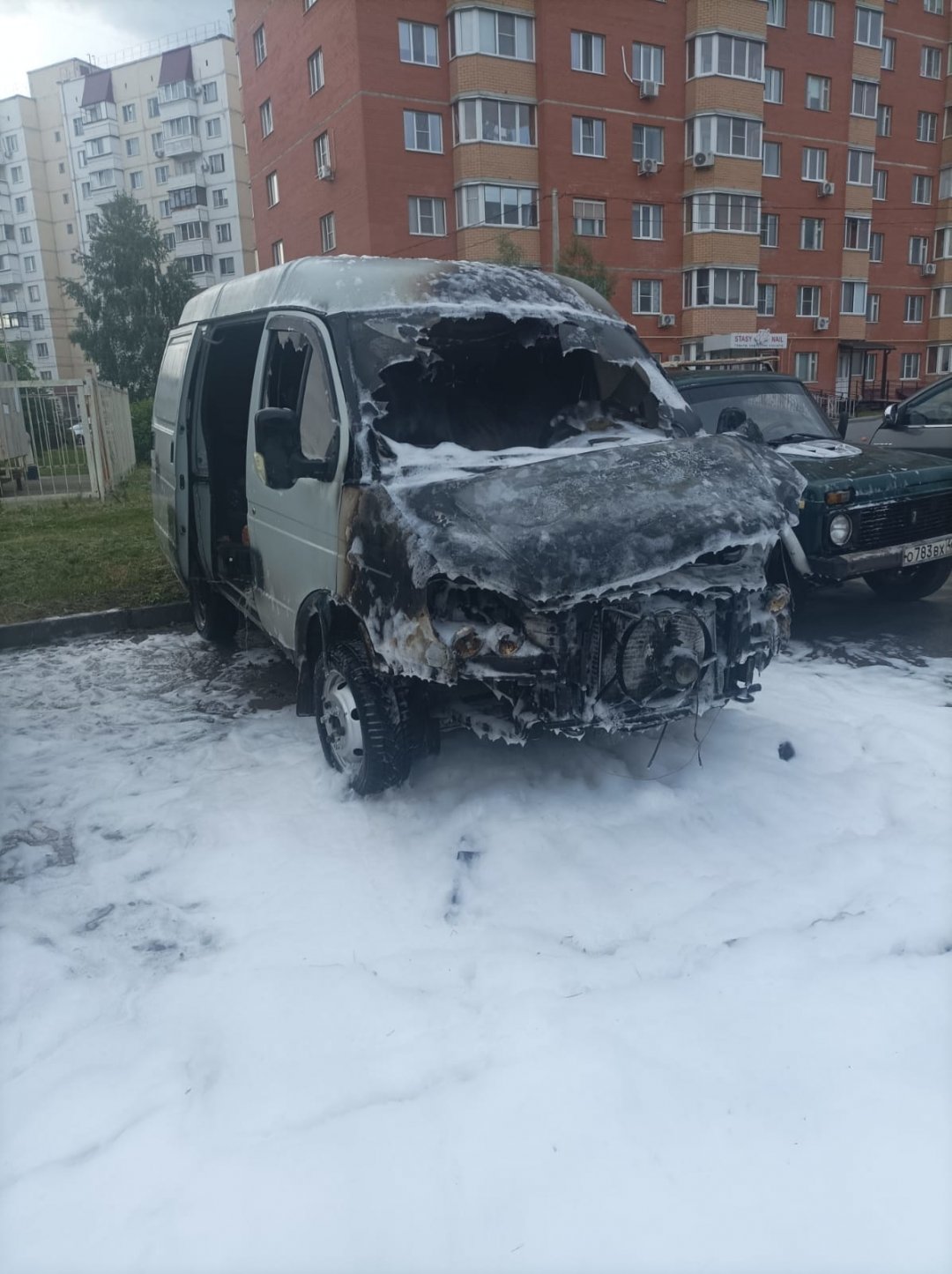 Пожар на ул. Всесвятская в  г. Железногорск Курской области ликвидирован